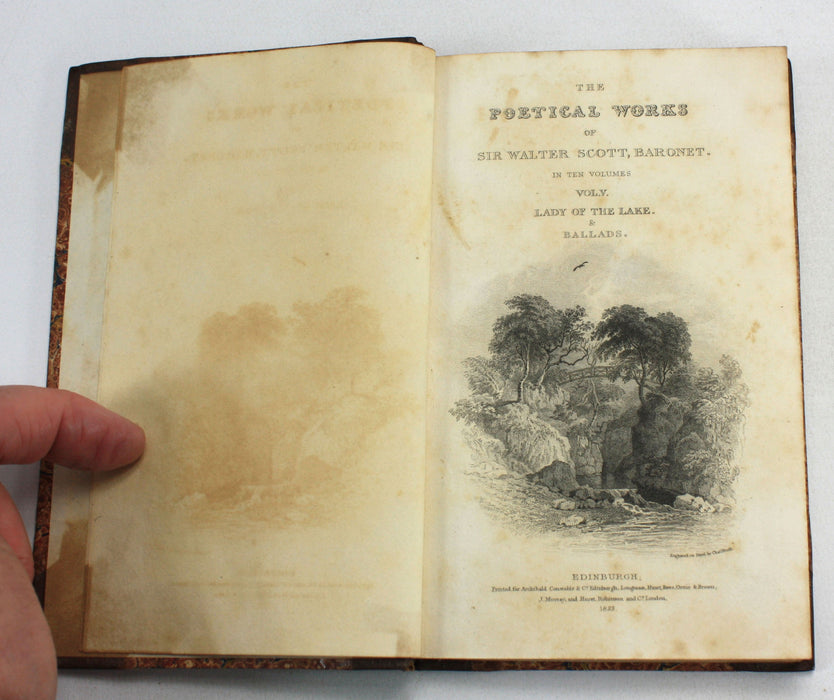 The Poetical Works of Sir Walter Scott, In Ten Volumes, 1823