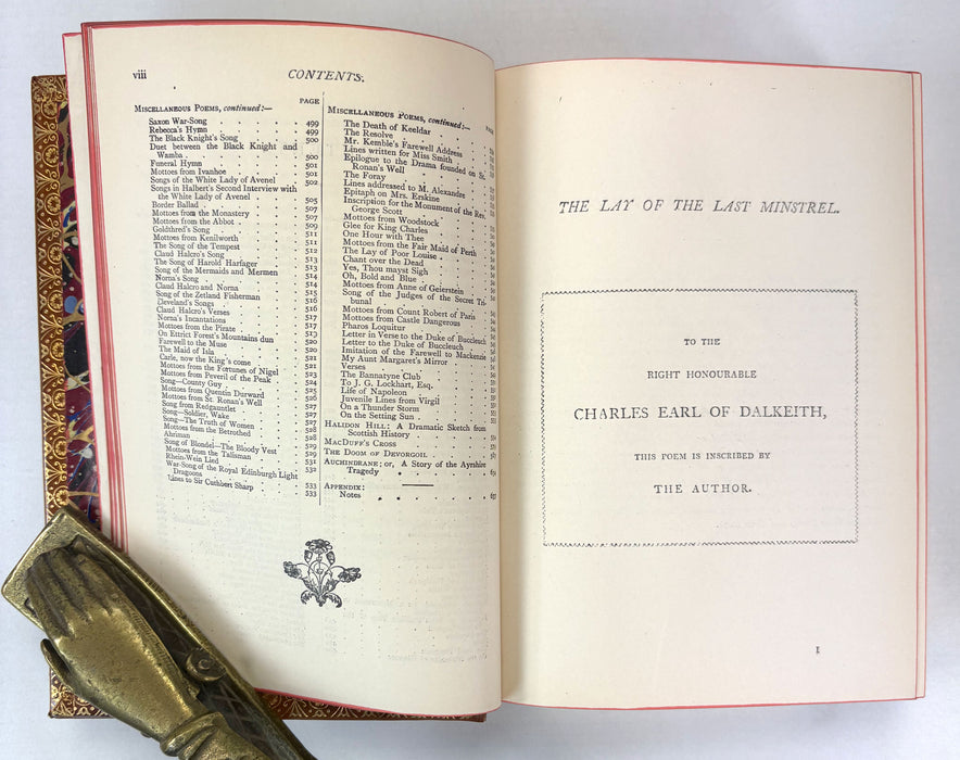 The Poetical Works of Sir Walter Scott, The Albion Edition, c. 1890