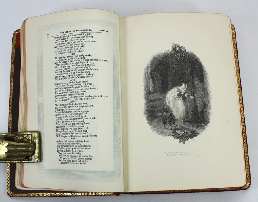 The Poetical Works of Sir Walter Scott, With Life, Gall & Inglis, Edinburgh, c. 1902