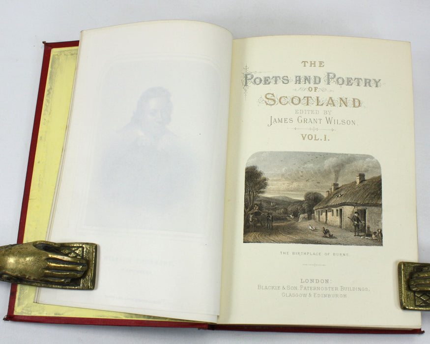 The Poets and Poetry of Scotland; From the Earliest to the Present Time, in Four Half Volumes complete, 1876