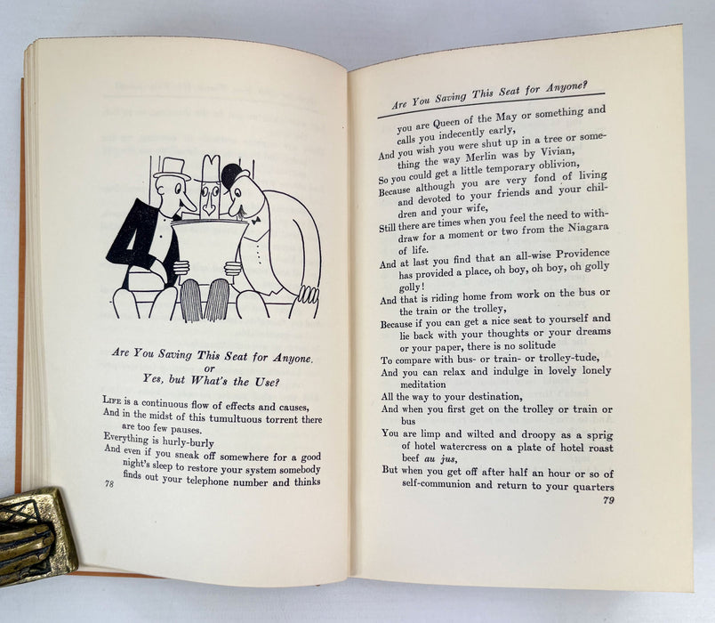 The Primrose Path, by Ogden Nash. Illustrated by Soglow. Simon and Schuster, New York, 1935