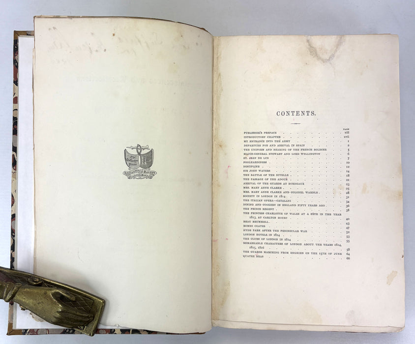 The Reminiscences and Recollections of Captain Gronow, 1889, Two Volume numbered limited edition set