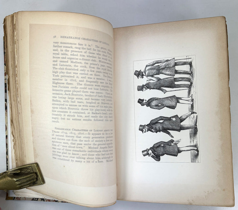 The Reminiscences and Recollections of Captain Gronow, 1889, Two Volume numbered limited edition set