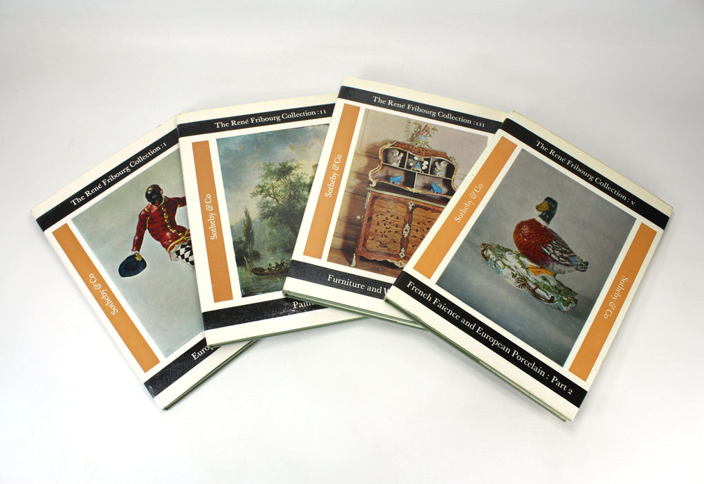 The Rene Fribourg Collection, Sotheby & Co, 1963, 4 Volume Set