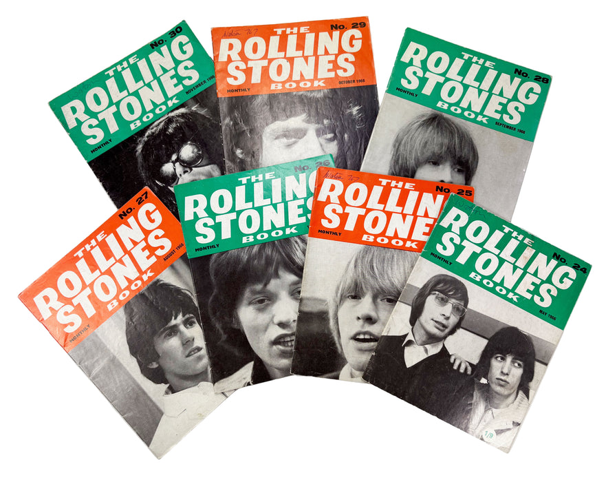 The Rolling Stones Monthly Book, Beat Publications, 1965-66, Unbroken run of Issues 18-30