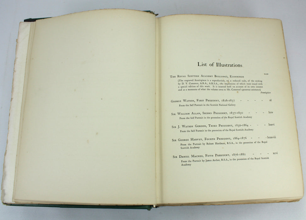 The Royal Scottish Academy 1826-1916, W.D. McKay & Frank Rinder, 1917. With Photograph by Andrew Paterson.