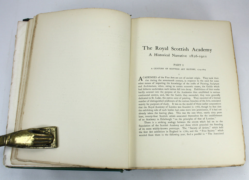 The Royal Scottish Academy 1826-1916, W.D. McKay & Frank Rinder, 1917. With Photograph by Andrew Paterson.