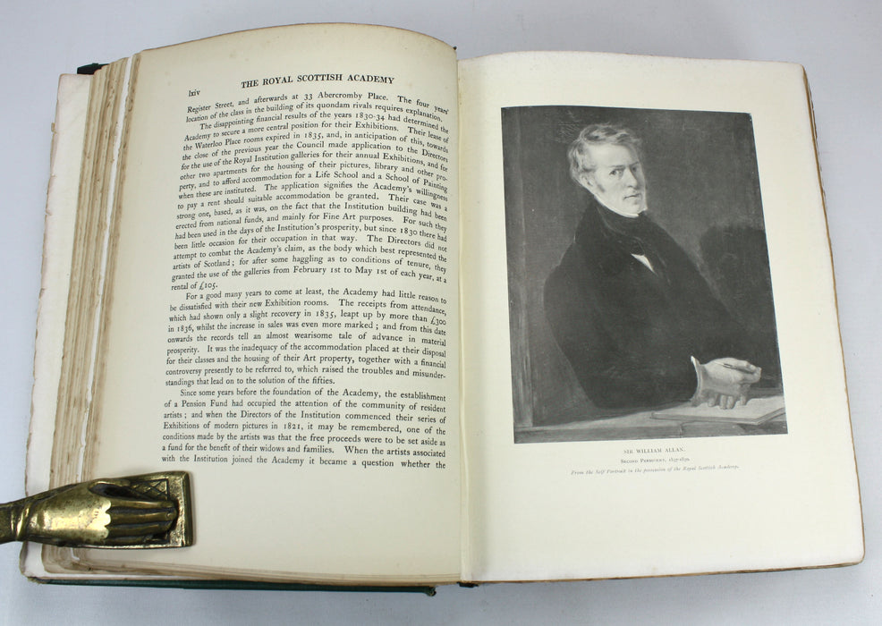 The Royal Scottish Academy 1826-1916, W.D. McKay & Frank Rinder, 1917. With Photograph by Andrew Paterson.