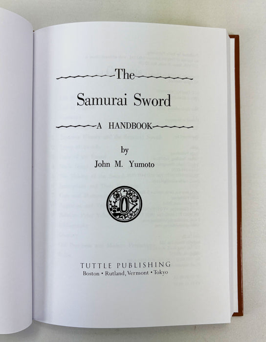The Samurai Sword; A Handbook, John M. Yumoto