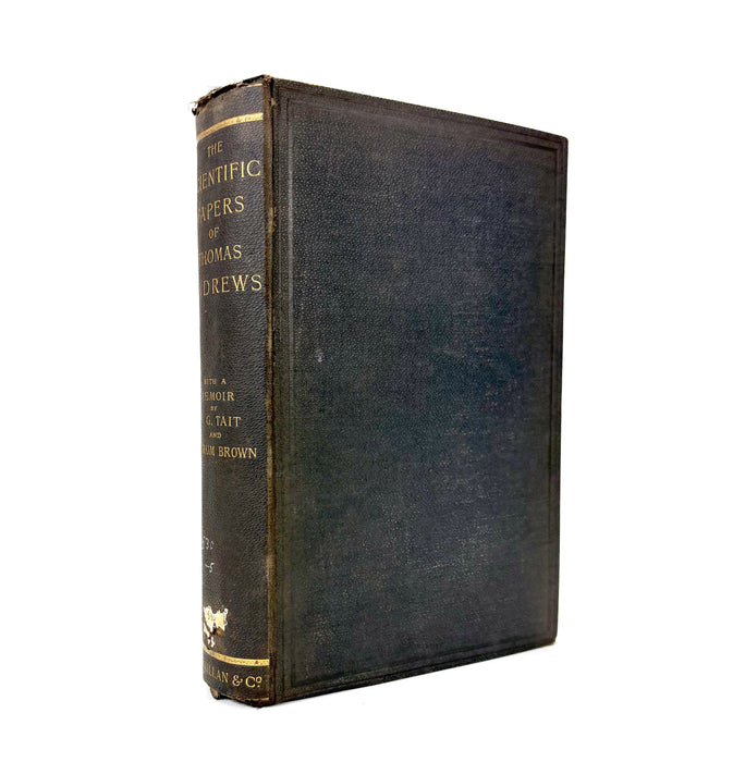 The Scientific Papers of the Late Thomas Andrews, with a Memoir by P.G. Tait and A. Crum Brown, 1889