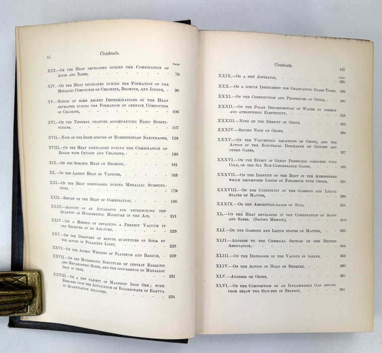 The Scientific Papers of the Late Thomas Andrews, with a Memoir by P.G. Tait and A. Crum Brown, 1889
