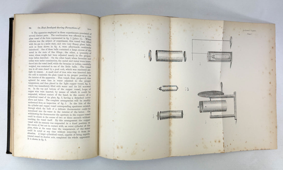 The Scientific Papers of the Late Thomas Andrews, with a Memoir by P.G. Tait and A. Crum Brown, 1889