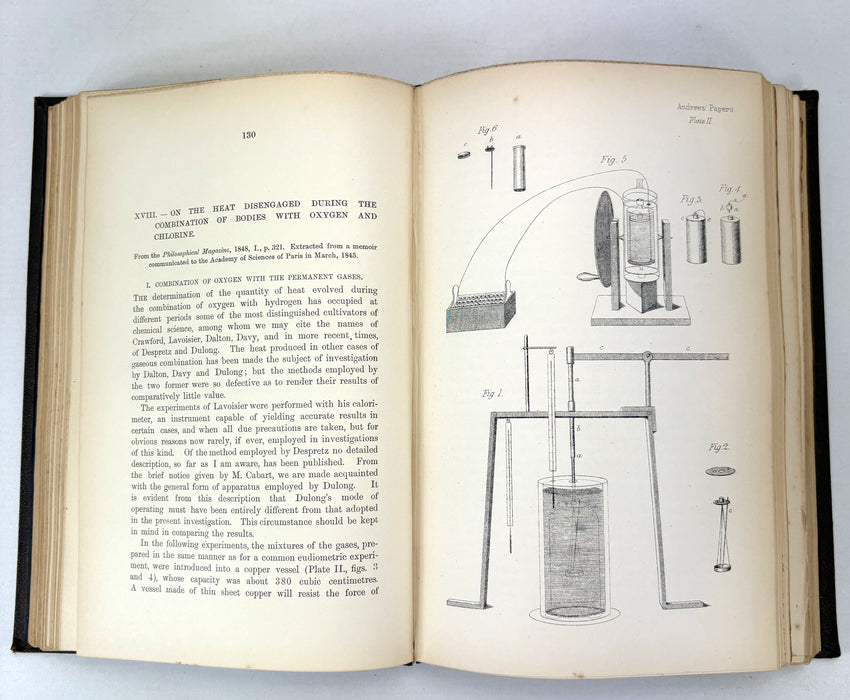 The Scientific Papers of the Late Thomas Andrews, with a Memoir by P.G. Tait and A. Crum Brown, 1889