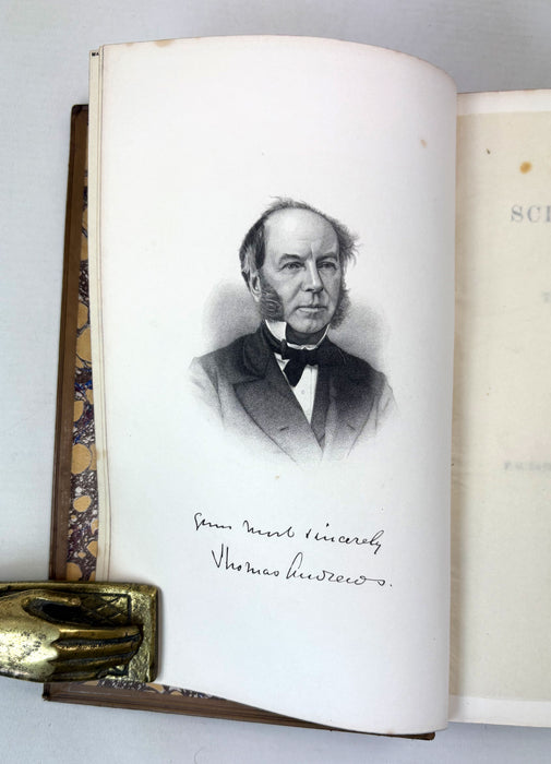 The Scientific Papers of the late Thomas Andrews, 1889. Prize binding signed by William Jack, Professor of Mathematics.