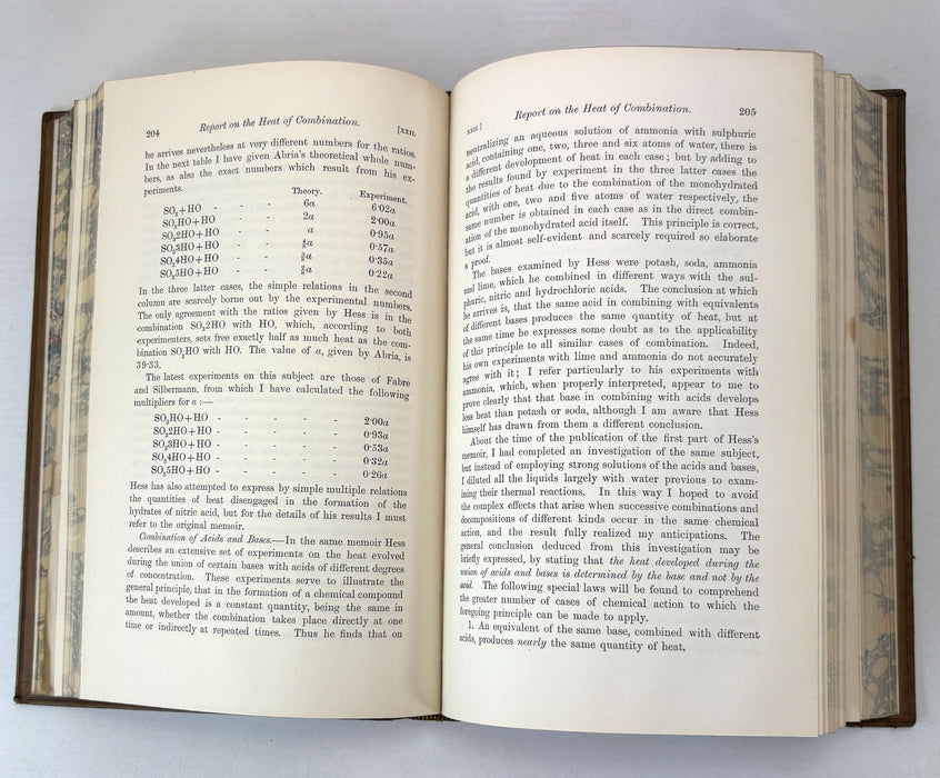 The Scientific Papers of the late Thomas Andrews, 1889. Prize binding signed by William Jack, Professor of Mathematics.