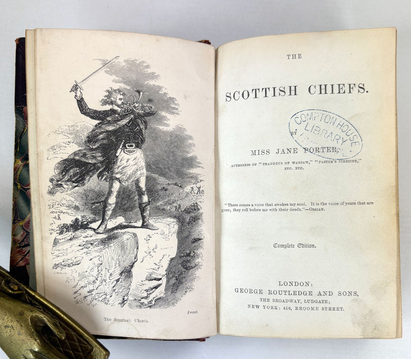 The Scottish Chiefs, by Miss Jane Porter. George Routledge, c.1860