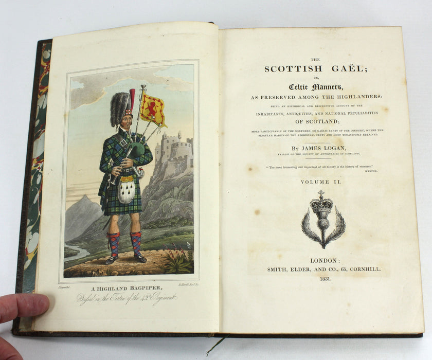 The Scottish Gael; or Celtic Manners, as Preserved Among the Highlanders, James Logan, 1831