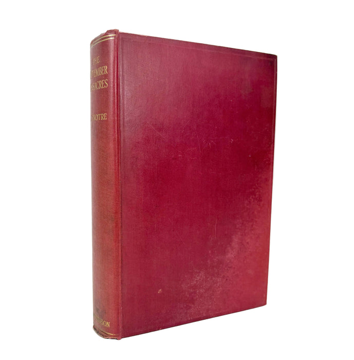 The September Massacres, by G. Lenotre, Hutchinson, 1929