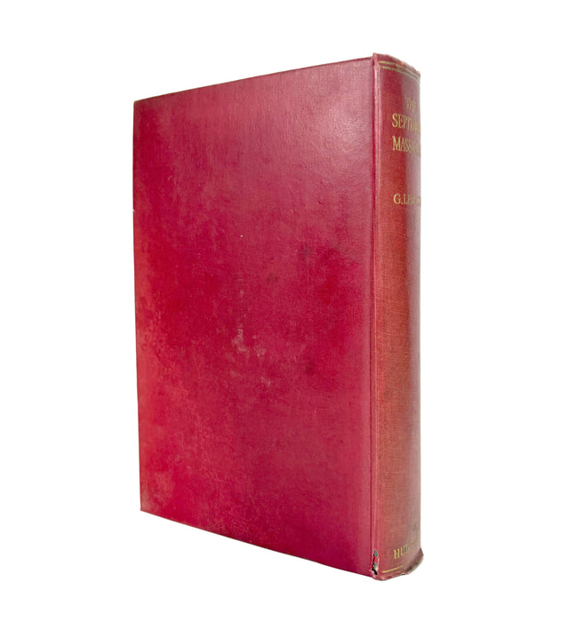 The September Massacres, by G. Lenotre, Hutchinson, 1929
