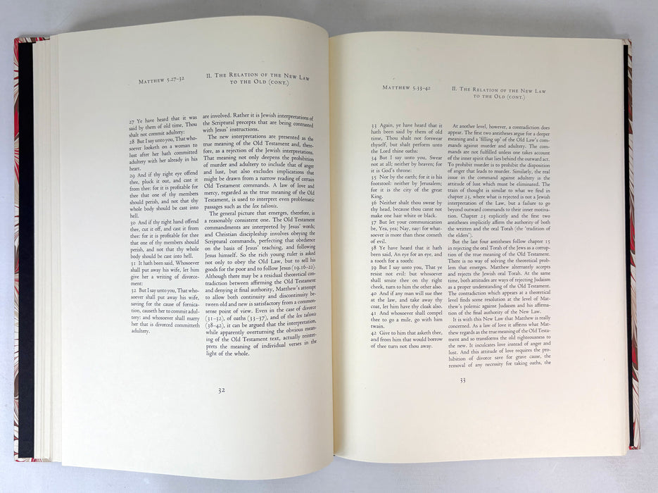 The Sermon on The Mount, Rowan A. Greer, The Limited Editions Club 176/1600, Oxford, 1977