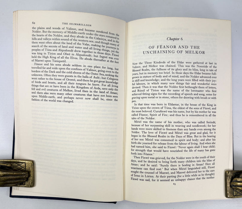 The Silmarillion, J.R.R. Tolkien, 1977 1st edition, 1st impression