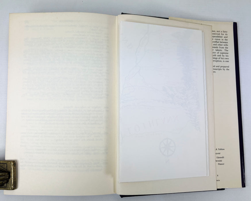 The Silmarillion, J.R.R. Tolkien, 1977 1st edition, 1st impression