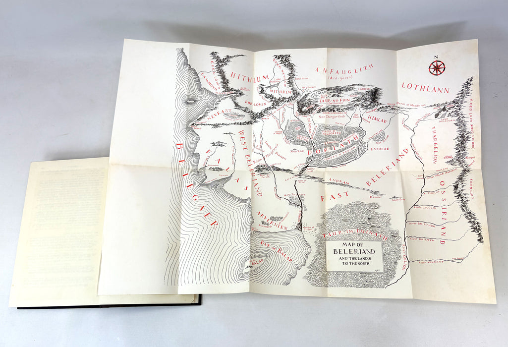 The Silmarillion, by J.R.R. Tolkien, 1977 1st edition, 1st impression