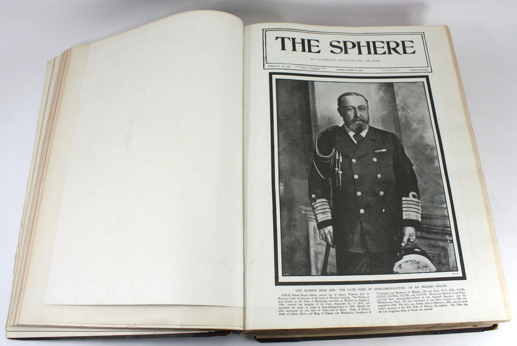 The Sphere; An Illustrated Newspaper for the Home, Vols. 2 and 3, July 7-Dec 29, 1900