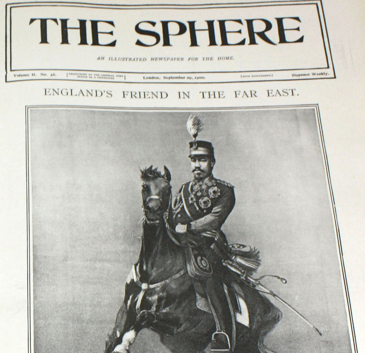 The Sphere; An Illustrated Newspaper for the Home, Vols. 2 and 3, July 7-Dec 29, 1900