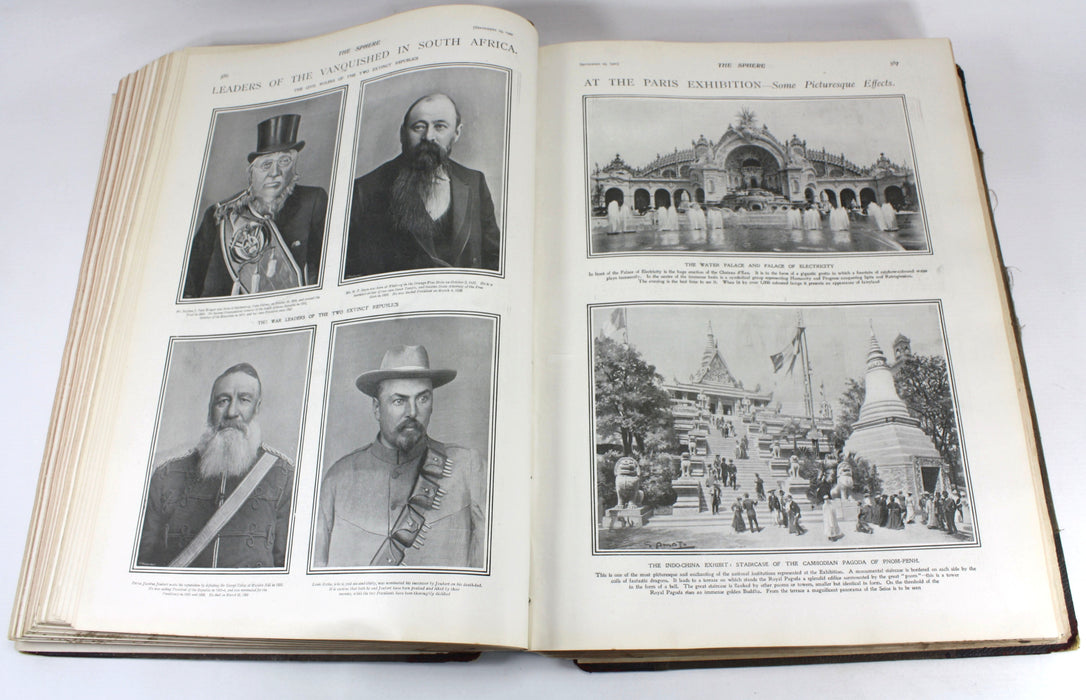 The Sphere; An Illustrated Newspaper for the Home, Vols. 2 and 3, July 7-Dec 29, 1900