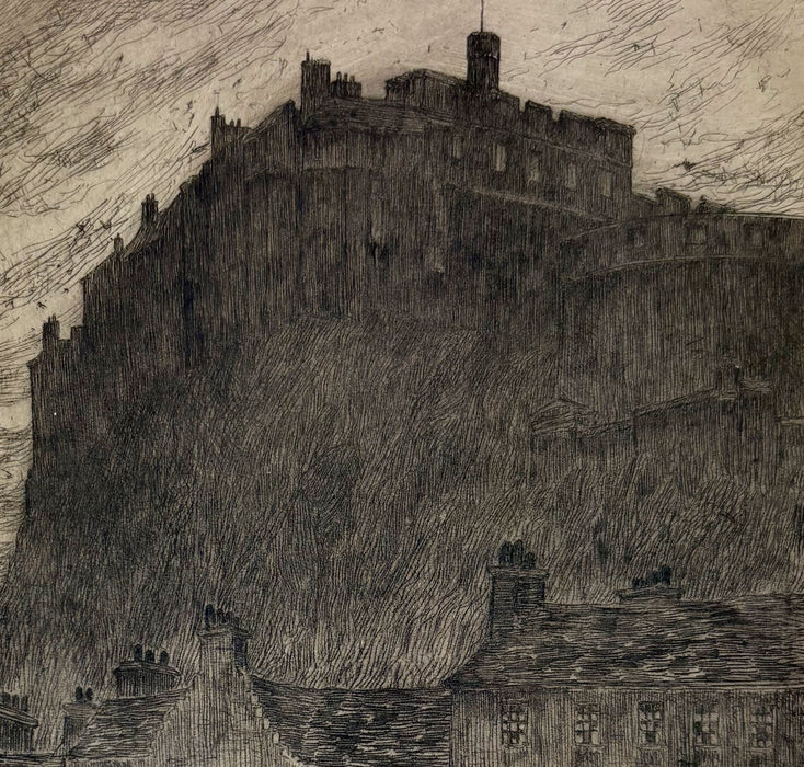 The Story of Edinburgh Castle, Louis Weirter, George Harrap, 1913, Signed by Author