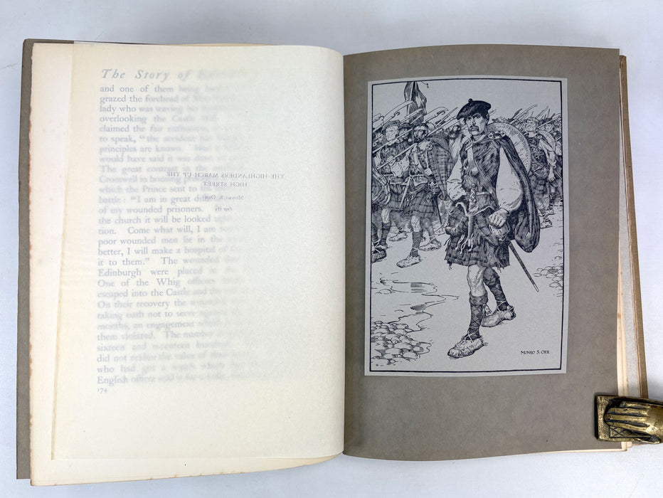 The Story of Edinburgh Castle, Louis Weirter, George Harrap, 1913, Signed by Author