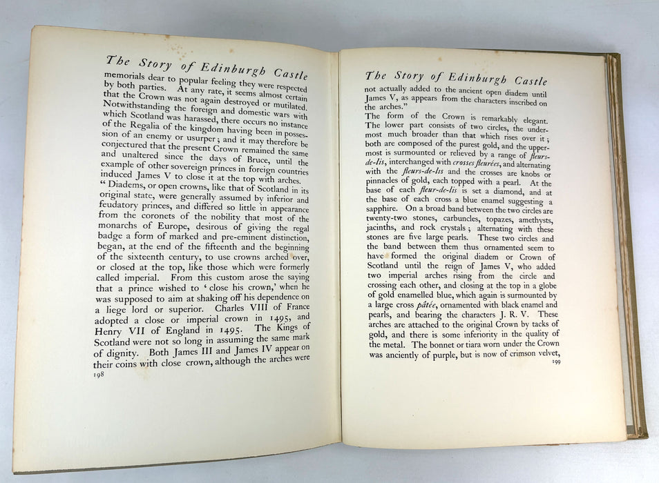 The Story of Edinburgh Castle, Louis Weirter, George Harrap, 1913, Signed by Author
