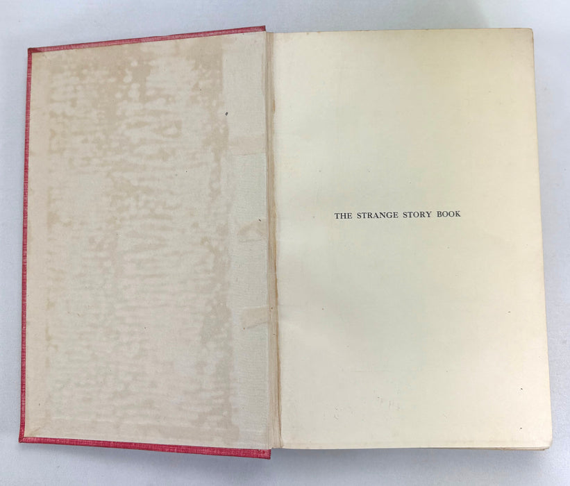 The Strange Story Book, by Mrs Lang, edited by Andrew Lang, 1913 first edition