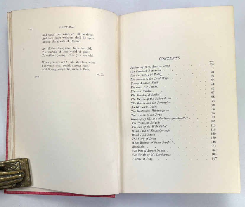 The Strange Story Book, by Mrs Lang, edited by Andrew Lang, 1913 first edition