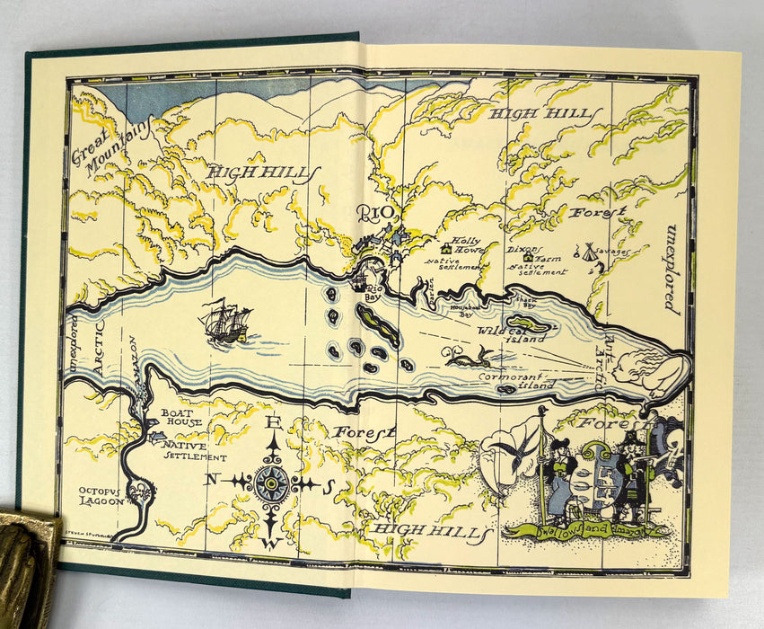 The Swallows and Amazons Adventures, 12 Volumes, by Arthur Ransome, Jonathan Cape