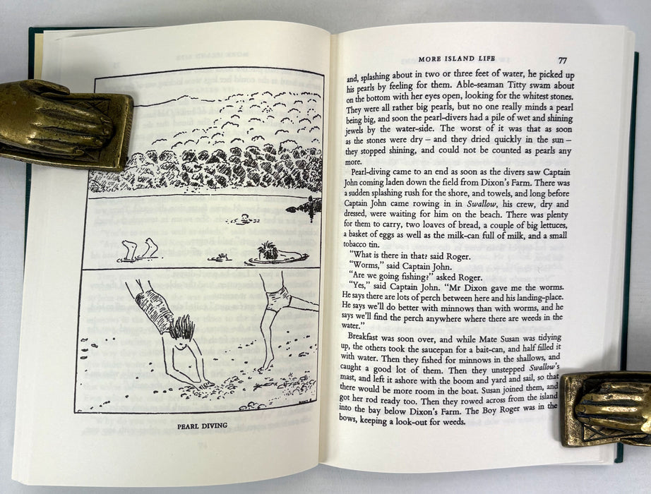 The Swallows and Amazons Adventures, 12 Volumes, by Arthur Ransome, Jonathan Cape