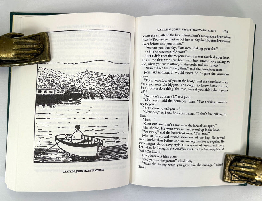 The Swallows and Amazons Adventures, 12 Volumes, by Arthur Ransome, Jonathan Cape