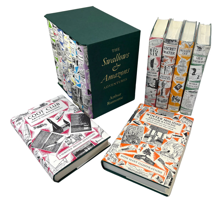 The Swallows and Amazons Adventures, 12 Volumes, by Arthur Ransome, Jonathan Cape