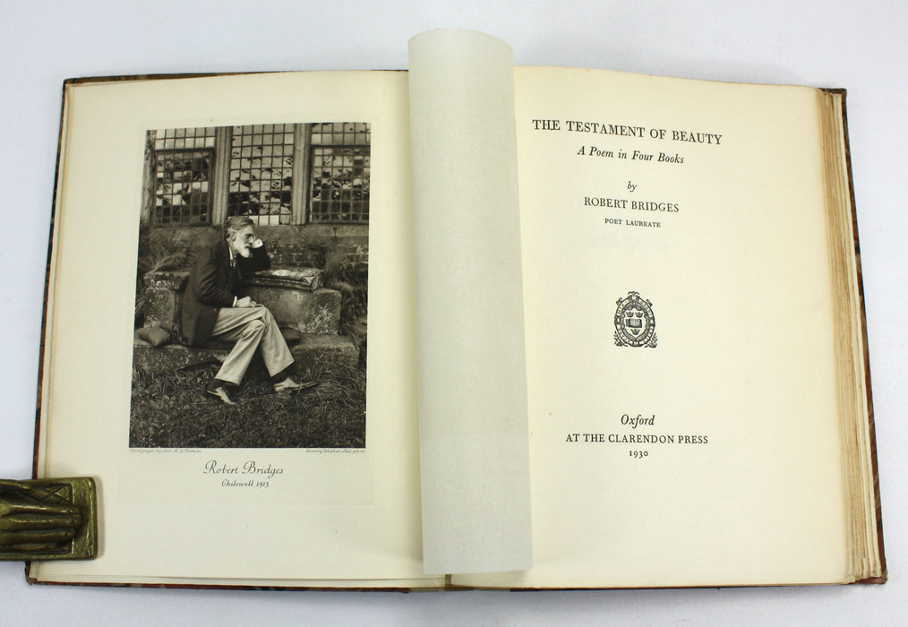 The Testament of Beauty; A Poem in Four Books, Robert Bridges, 1930