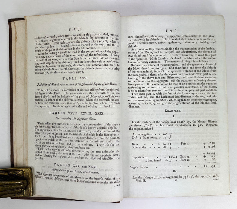 The Theory and Practice of Finding the Longitude at Sea or Land, Vol.II, Andrew Mackay, 1801