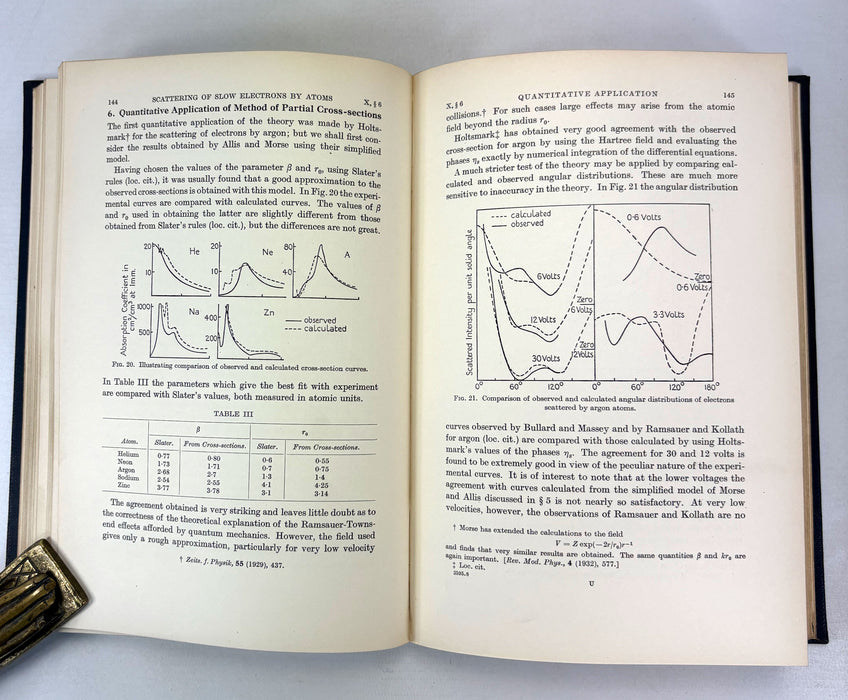 The Theory of Atomic Collisions, N.F. Nott and H.S.W. Massey, The Clarendon Press, Oxford, 1933