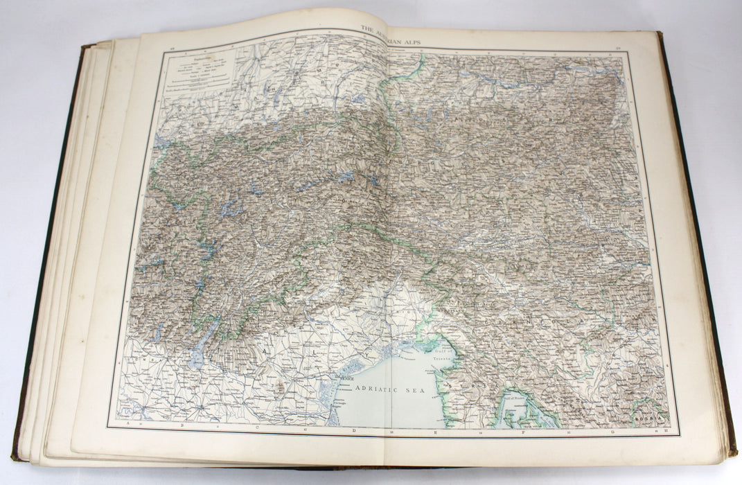 The Times Atlas, 1895. The first edition.