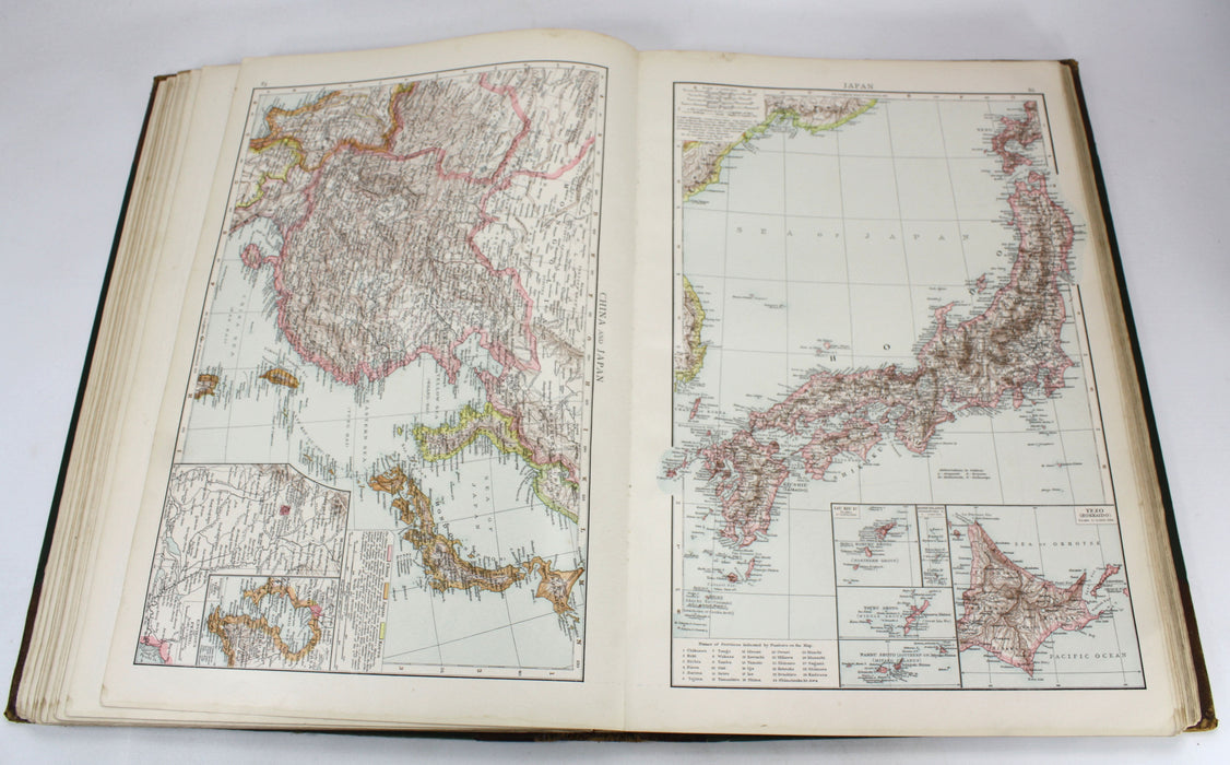 The Times Atlas, 1895. The first edition.