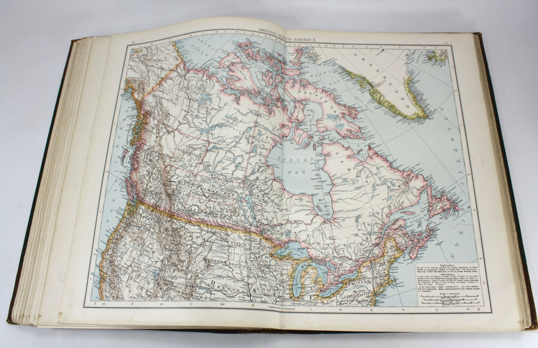 The Times Atlas, 1895. The first edition.