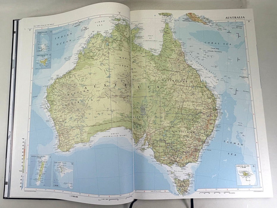 The Times Comprehensive Atlas of the World, Folio Society bound edition in slipcase, 2003