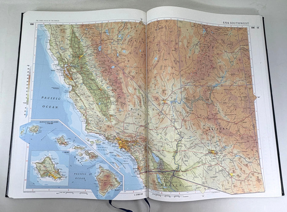 The Times Comprehensive Atlas of the World, Folio Society bound edition in slipcase, 2003