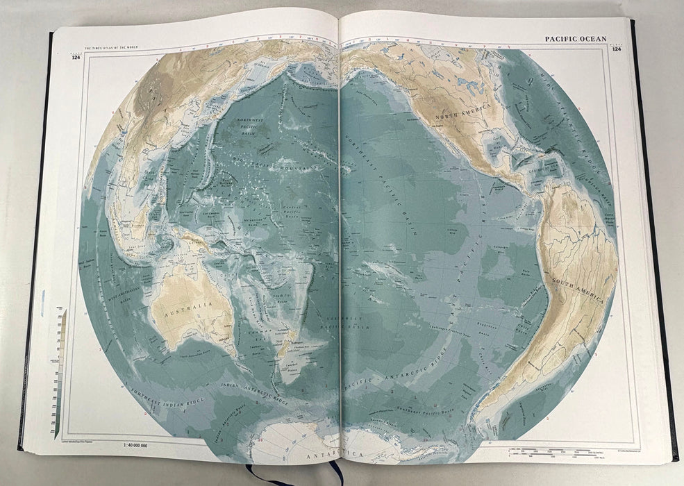 The Times Comprehensive Atlas of the World, Folio Society bound edition in slipcase, 2003
