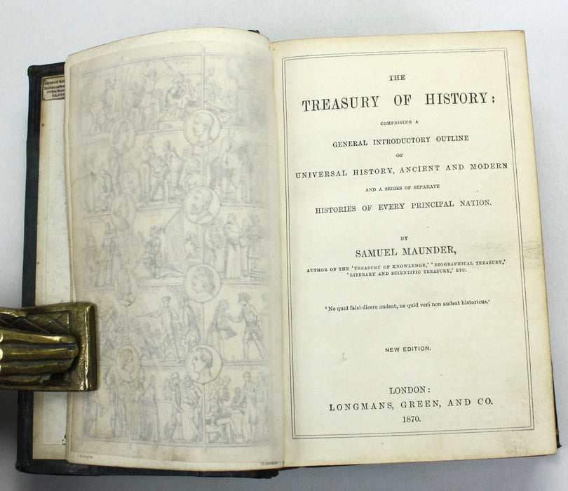 The Treasury of History; Comprising a General Introductory Outline of Universal History, Ancient and Modern, Samuel Maunder, 1870
