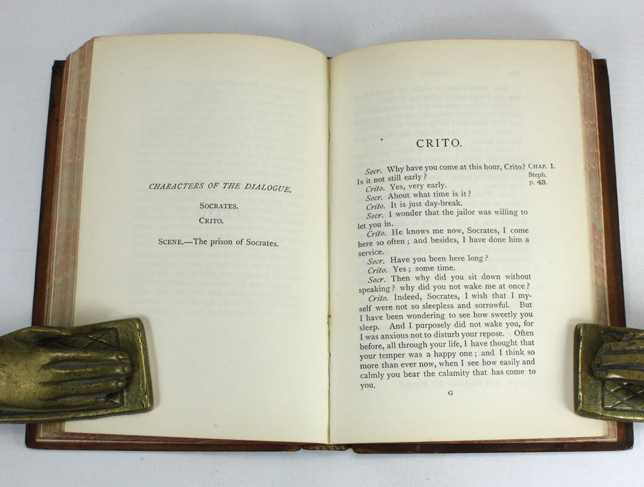 The Trial and Death of Socrates, Being The Euthyphron, Apology, Crito, and Phaedo of Plato, F.J. Church, 1887